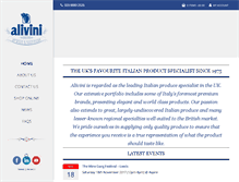 Tablet Screenshot of alivini.com